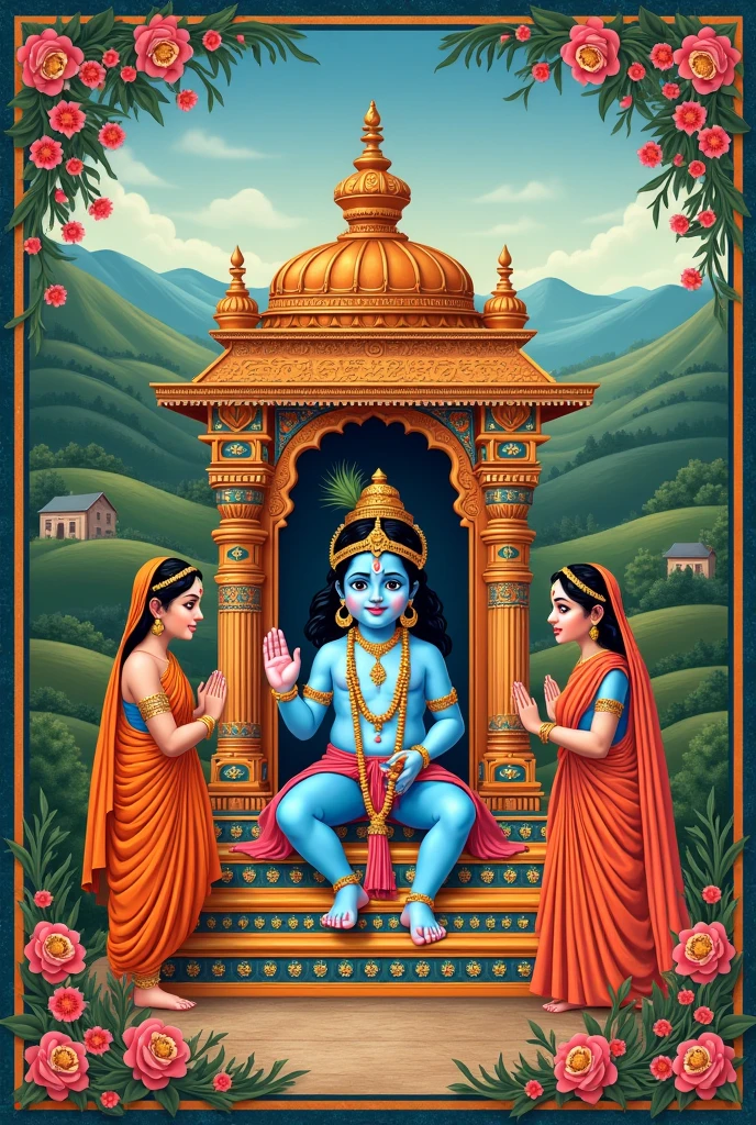 Janmashtami template by Sudha mithila dudh upadak,Samastipur
