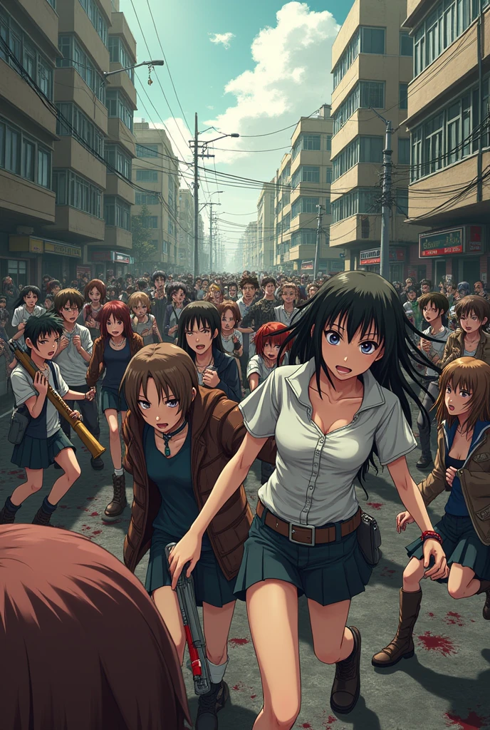 highschool of the dead anime