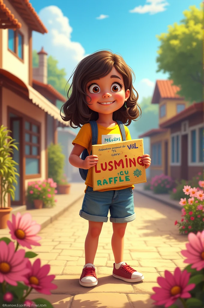 It was a sunny morning in a small town called Vila Esperança. The flowers were blooming and the birdsong filled the air with a soft melody.. Heloise, a twelve year old, was excited about a project she had been planning for weeks: your first raffle.
Since small, Heloise sempre teve um espírito empreendedor. She watched her mother, who organized community events, and dreamed of doing something great too. After thinking about how I could help raise funds for the local school, decided that a raffle would be the best idea. with the help of your mother, Heloise criou um cartaz colorido e chamativo, announcing the raffle and the prizes that would be drawn: a basket of sweets, an autographed book from your favorite author and a day of fun at an amusement park.