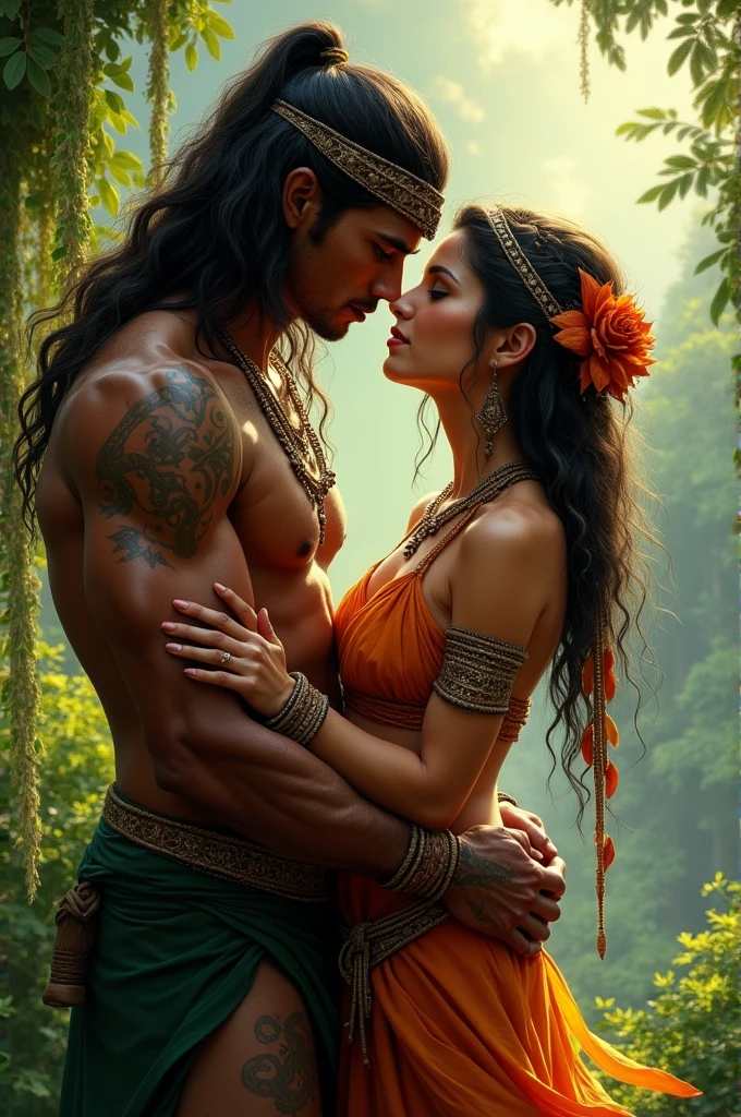 One day, Yurupary fell in love with a beautiful woman named Karina. She was the daughter of the great chief of a neighboring tribe..