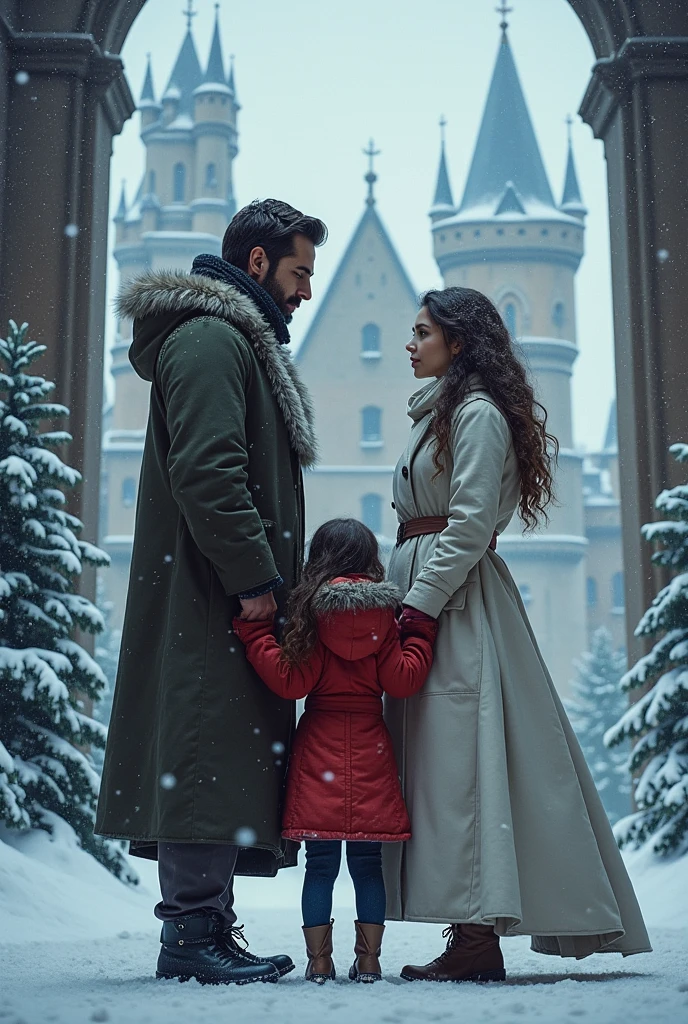 Book cover destiny traced actor Can Yaman big hair actress interracial there is an daughter of the couple castle snow christmas