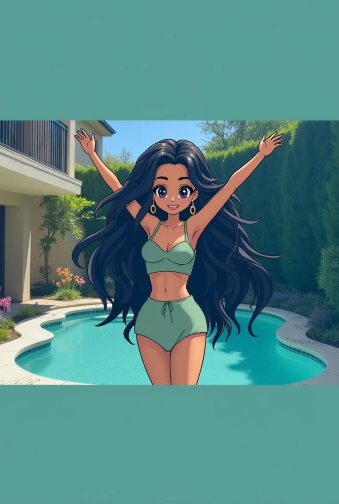 1 Instagram girl dark brown hair