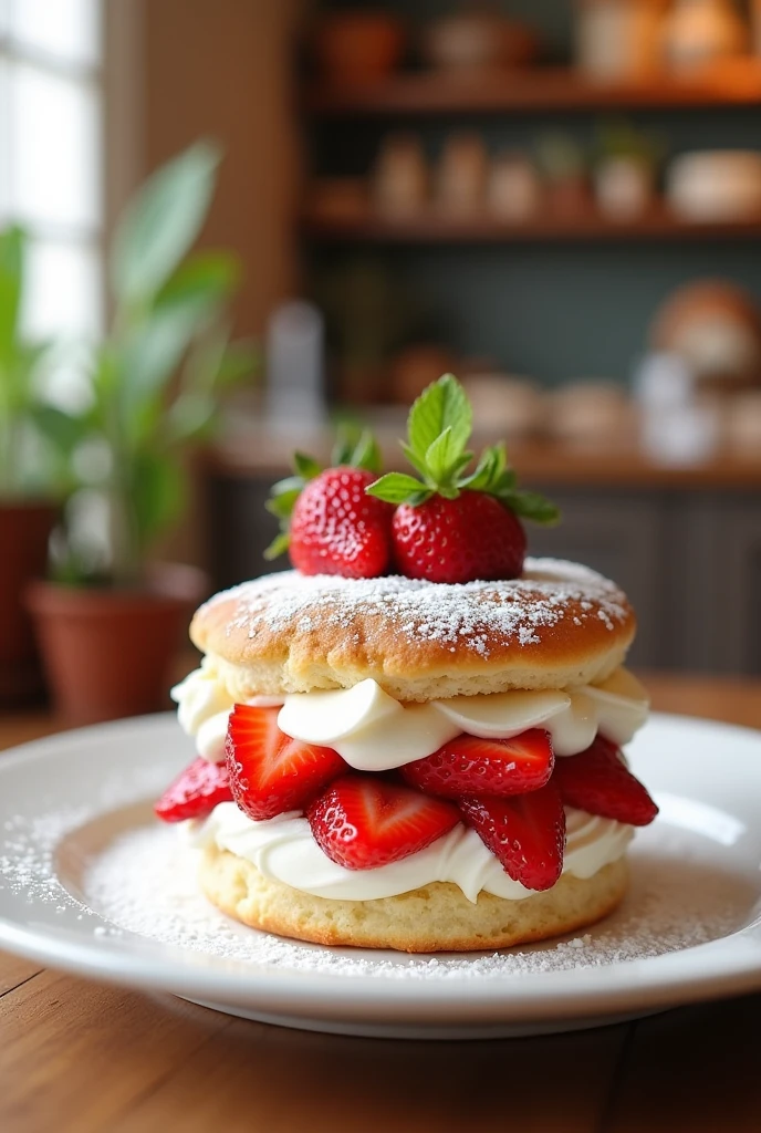 Shortcake from the cake shop