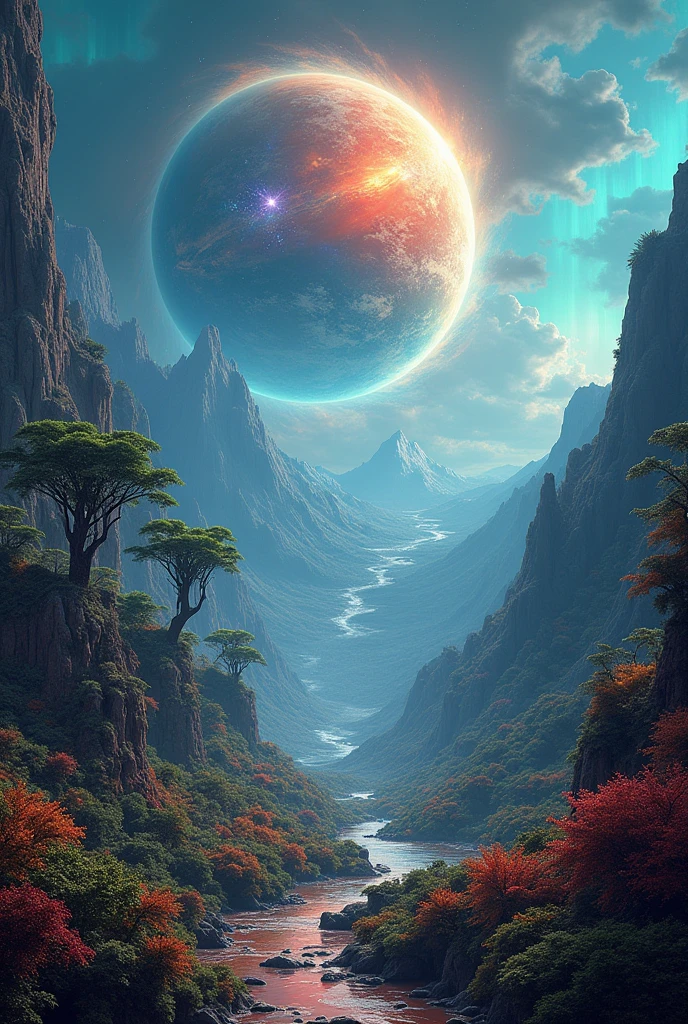 create an unique planet that can thrive life