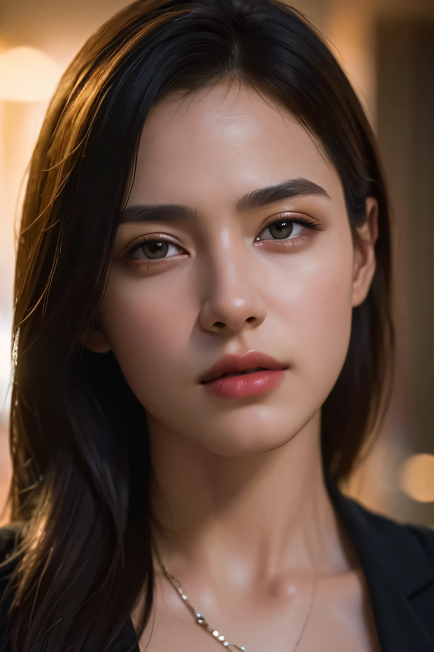 (best quality:1.4),(masterpiece:1.4),(photorealistic:1.4),(Realistic:1.2),(ultra high res, raw photo:1.4),(hdr, hyperdetailed:1.2),(8K:1.2),cinematic photo 1girl,