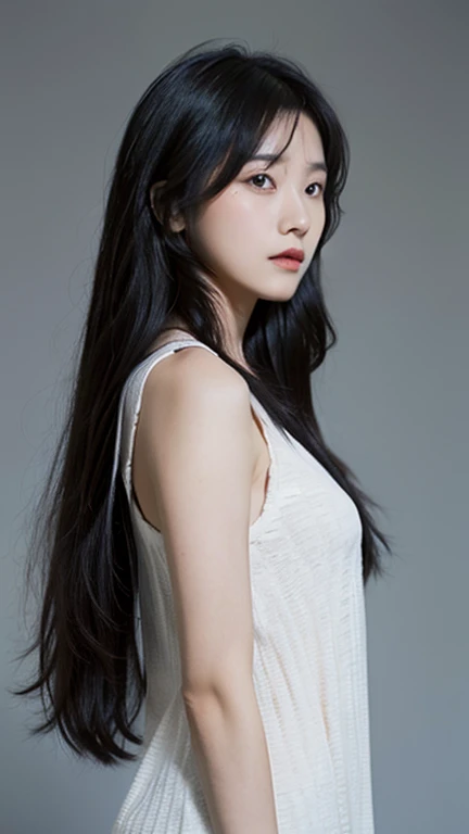 Movie Stills , 1 girl, Black Hair, Long hair, , looking off to the side,
Flat style, Flat color, Luring the viewer, Heart, Women's Focus, black unbuttoned business shirt, White lace, White lace, Strike a pose, Suggestive Posture, Kneel down, Red theme, (Red) with a white background, Strike a pose for a magazine cover, Expressive, Fraction_9, Fraction_8_Direction_7_up, Intricate details,, hand, detailed, perfect, perfection, hand . Shallow depth of field, Vignette, highly detailed, High Budget, Bokeh, Widescreen movies, Moody, epic, Gorgeous, Film Grain, Granular