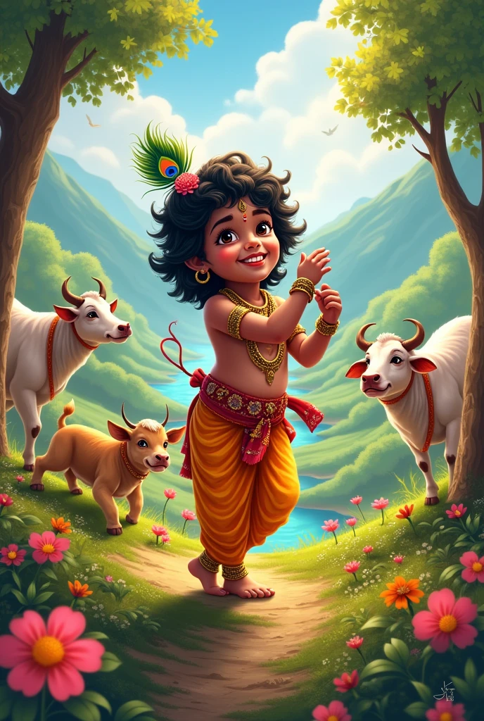 Happy Krishn janmahastmi greetings from Dhiren Garhwal