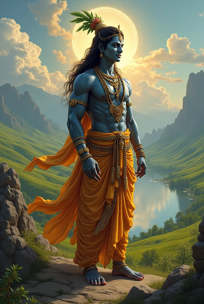 Lord shree krishna image in mahabharath