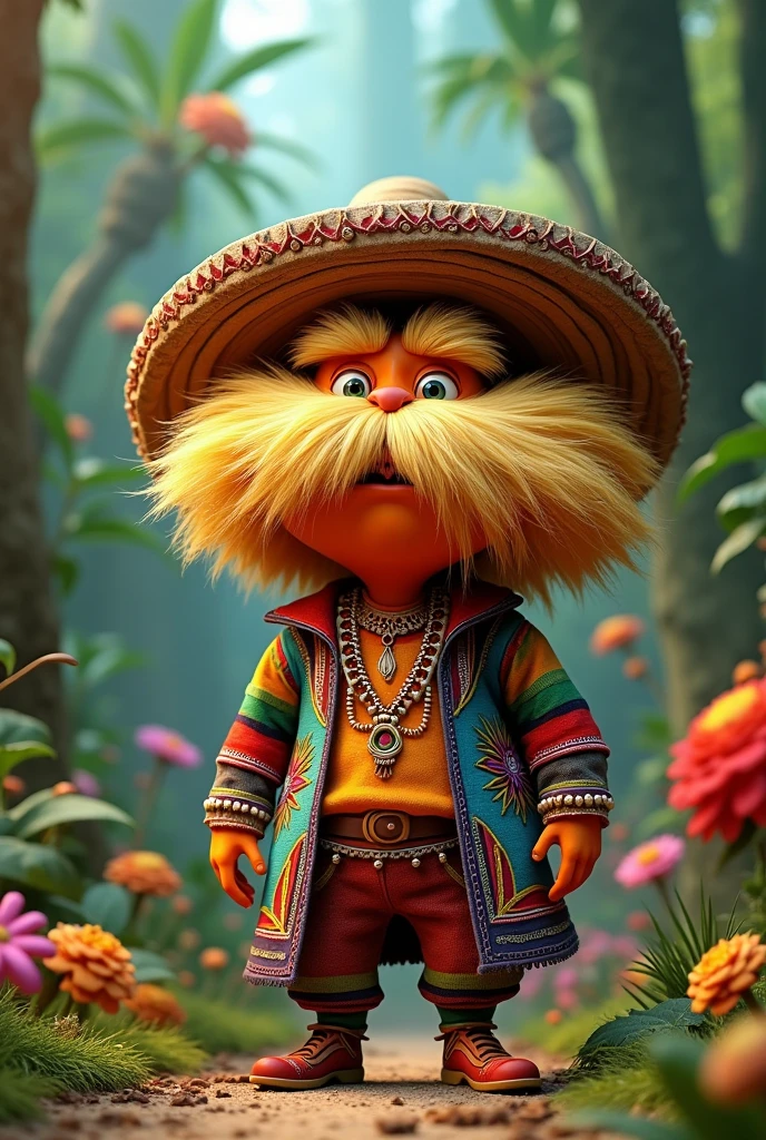Cunty aloysious o hair from the lorax,with a mexican heritage
