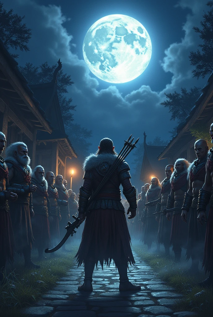 A group of warriors, full of anger and envy, They decided to act. In a dark night, They kidnapped Karina and took her to their village. When Yurupary found out, His heart was filled with fury and despair. Determined to rescue his beloved, He armed himself with his bow and arrows and set off towards enemy territory..