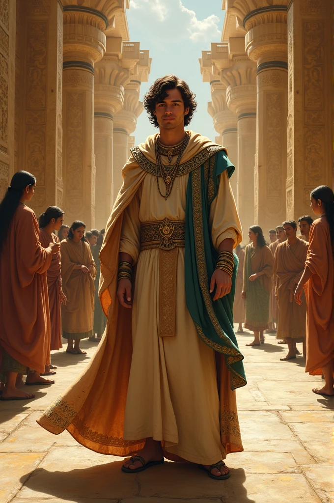 storytelling of the story of Joseph, a slave who became governor in Egypt, bible