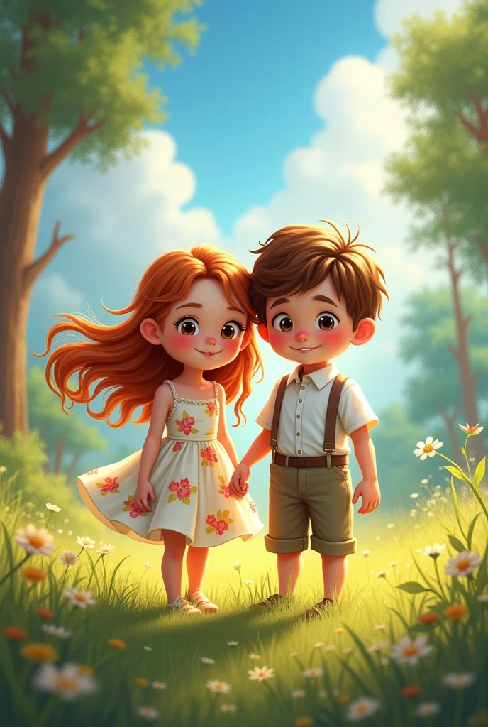 Girl and boy