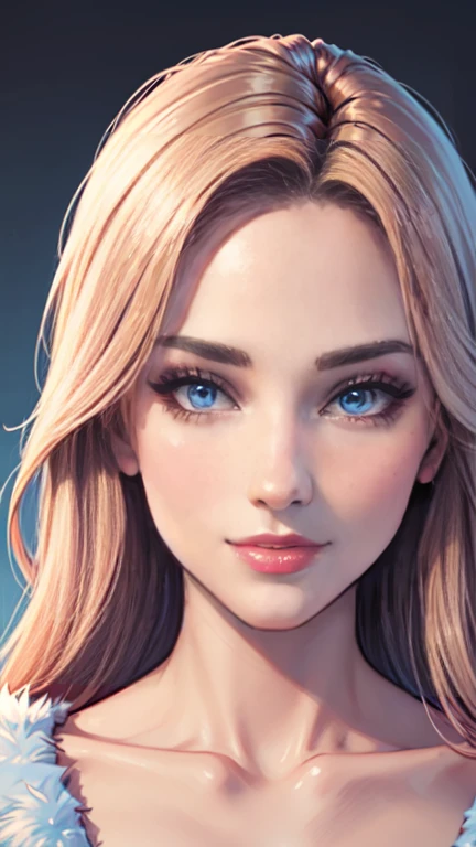 masterpiece, raw,  Beautiful art, professional artist, 8k, art style by sciamano240, Very detailed face, very detailed hair, 1 woman, perfectly drawn body, beautiful face, by the wide, light blue fur , very detailed blue eyes , pink cheeks, intricate details in the eyes, playful smile, looking directly at the viewer , in love with the viewer&#39;s expression, lipstick, wearing nice winter clothes, Winter coat, gloves, sweater, scarf, fitted jeans, thigh high boots, sunny winter day, walking, pov with spectator,