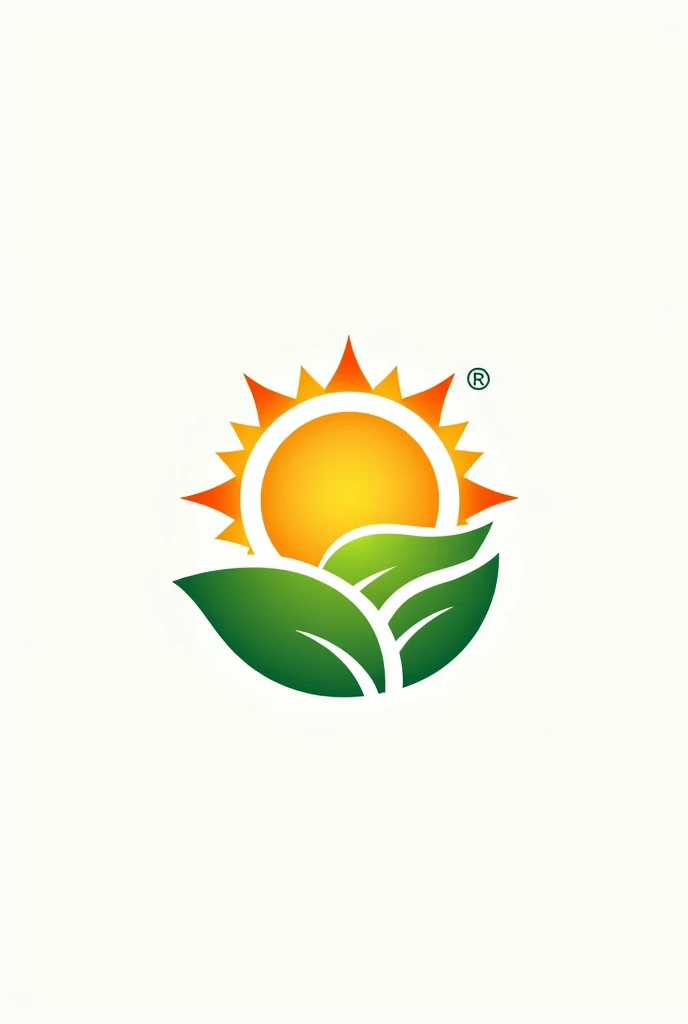 Create a logo with the name EliteSun that has the elements of solar panels, leaf and sun.