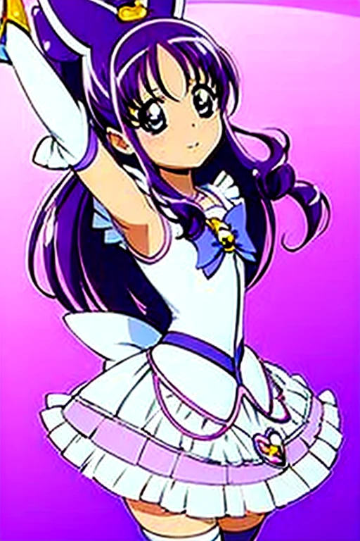 (((Magical Girl PreCure Costume Suzuka Tsukimura)))、White Ribbon・Solo・1girls