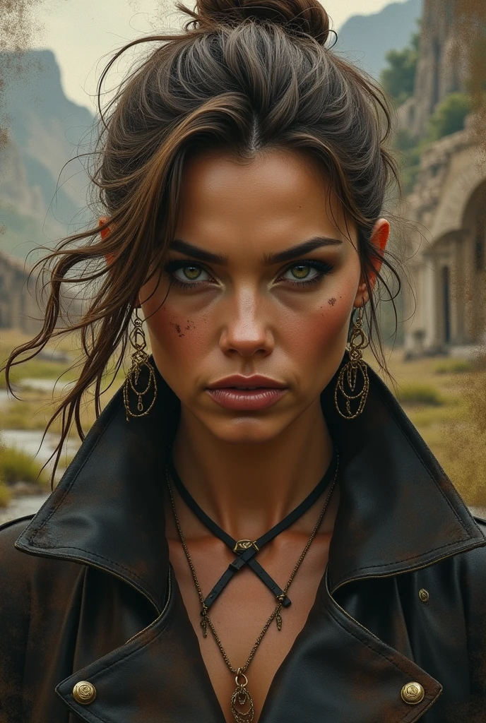 woman face charlize theron hyborian era