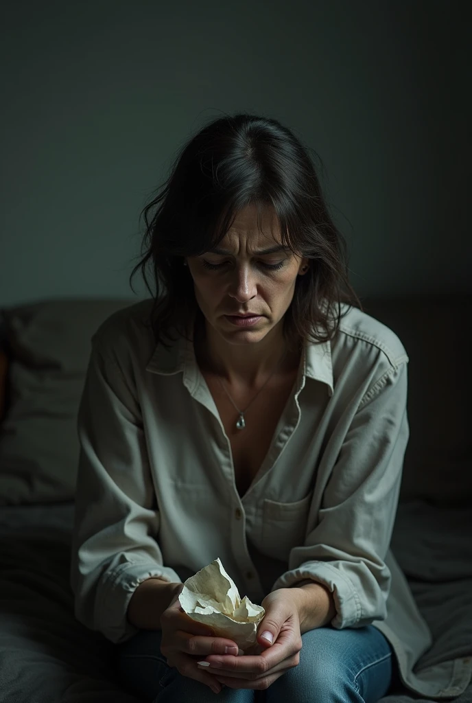 Unhappy wife