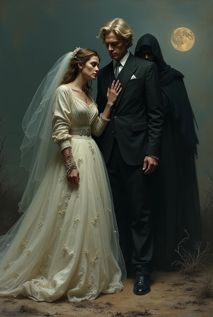 Make a picture about box 2 of the book: blood wedding 