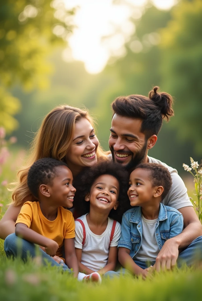 Inclusive and diverse white English family images