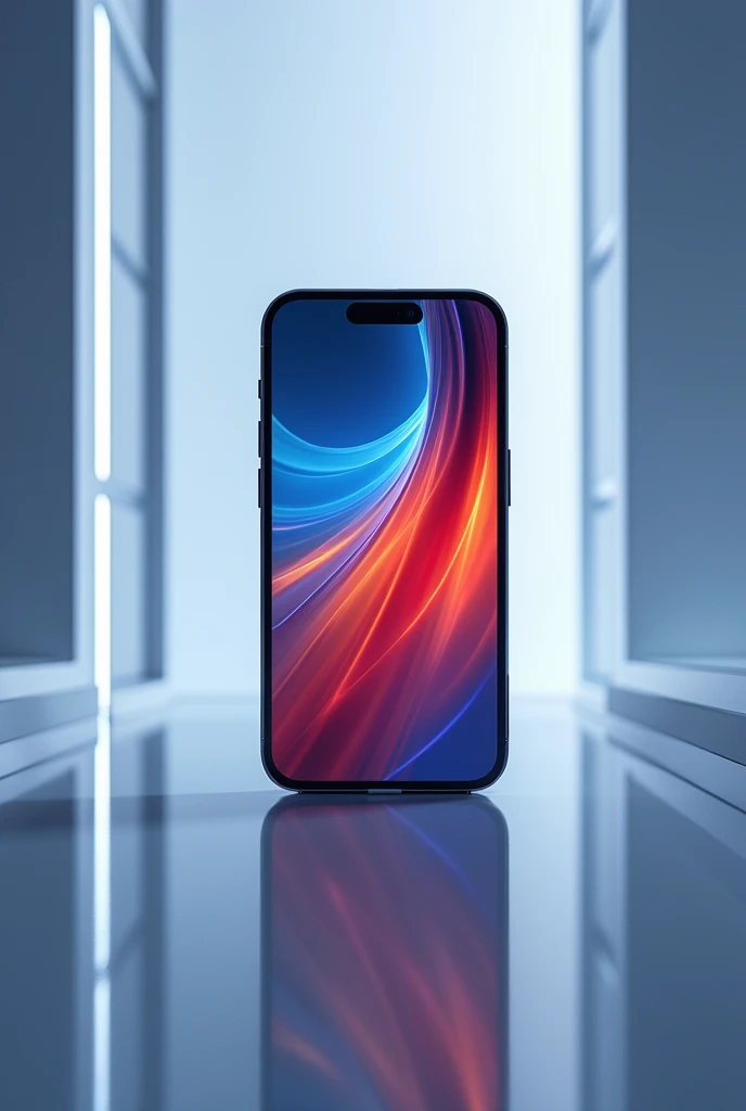 modern iPhone 16 promotional poster