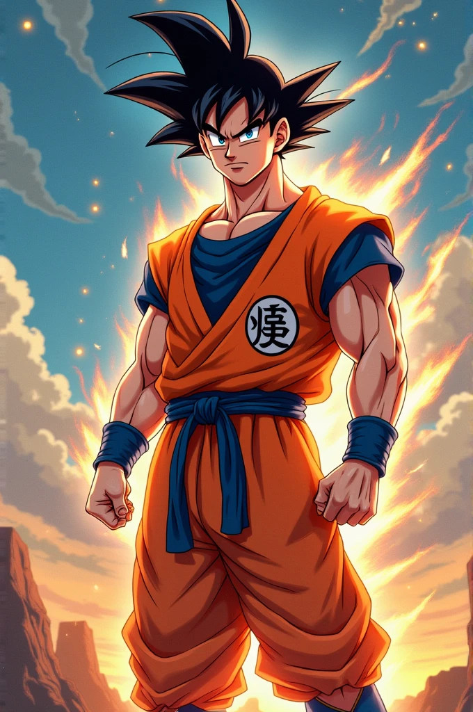 Messi as goku