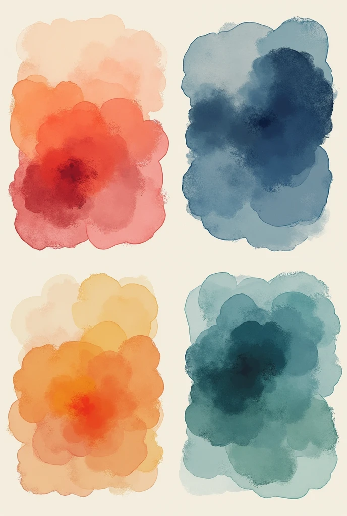 Generate me 4 different pallet idea