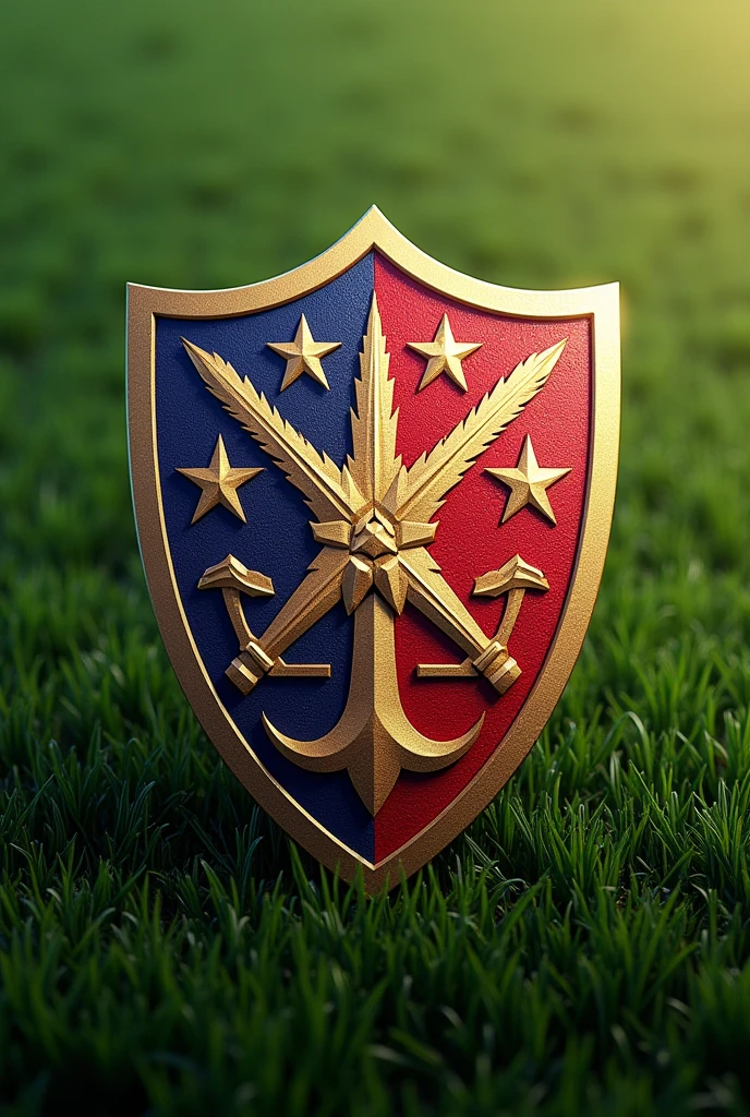 Shield of a soccer team
