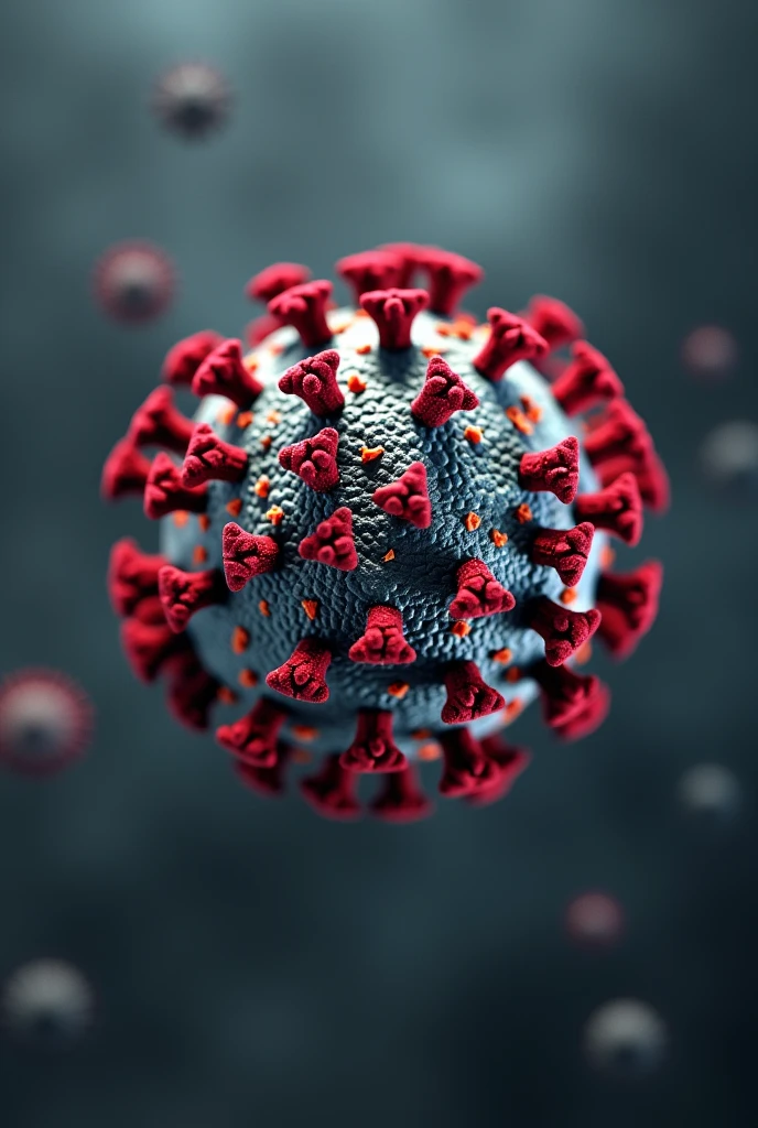 coronavirus character Real