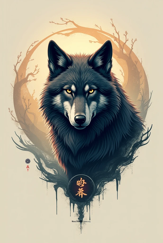 Create me a logo for a group called okami
