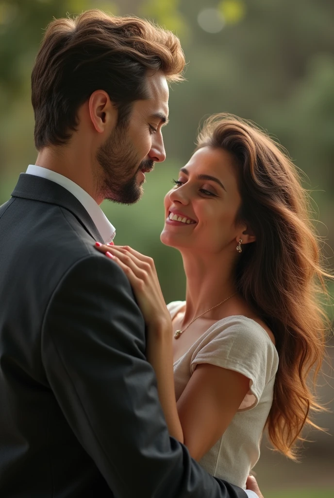 A man ficking a woman