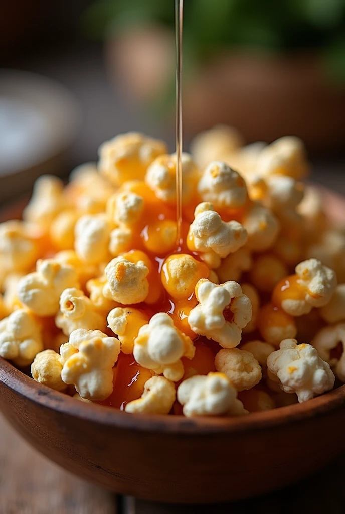 popcorn and that they have maple on top