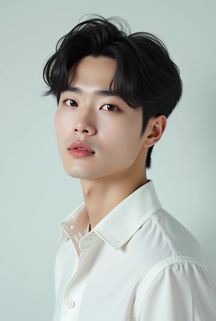 (photorealism:1.2), (8k) (detailed) (man)
**Physical Characteristics:**
- **face:** is known for its "Perfect face". Has a symmetrical facial structure, with a defined jaw and a slightly sharp chin.
- **eyes:** His eyes are large and expressive, with double eyelids and a slight shine that gives her an innocent but captivating look.
- **nose:** Her nose is straight and delicate., with a slightly rounded tip, complementing the harmony of your face.
- **Lips:** She has thin, well-defined lips., with a cupid's bow marked on the upper lip.
- **hair:** Her hair is naturally black, but often wears it in brown tones or with highlights. Her hairstyle varies, but commonly opts for polished styles with bangs or slightly tousled.
- **Height and Build:** measures approximately 1.83 meters tall and has a slim but toned build, which gives it an elegant and youthful appearance.
### **style:**
- **outfit:** Cha Eun-woo has a classic and clean style, often seen in well-fitting suits, dress shirts or casual yet elegant outfits. Prefer light and neutral colors like white, blue, beige y gris.
- **Accessories:** She tends to keep accessories to a minimum., opting for sophisticated watches and sometimes small rings or delicate bracelets.
- **Expression and Posture:** He has a naturally friendly and serene expression., with a smile that is often described as "angelic". Her posture is straight and elegant., Projecting confidence and grace.(Whole body) In the photo