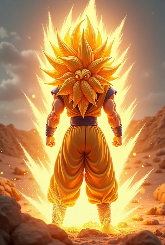 Make only the hair in super saiyan 3