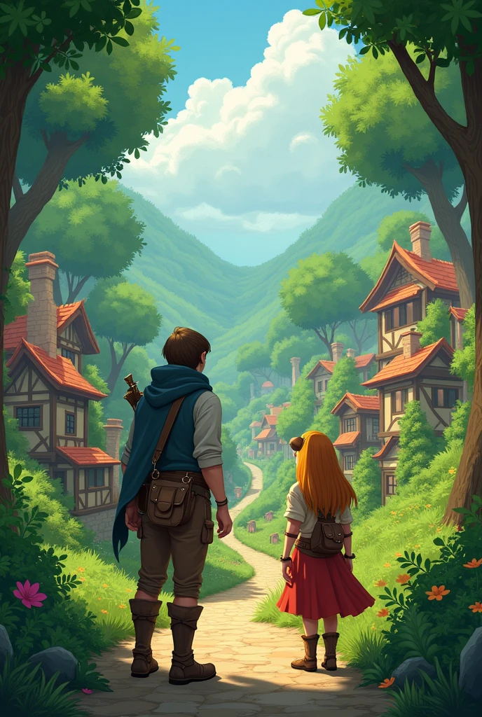 In the charming village of Elbosque, famous for its lush forests and secret trails, there lived two inseparable friends: Lina and Damian. Lina was a young adventurer with a great love for riddles and mysteries., while Damian was a skilled cartographer and explorer known for his ability to read old maps.