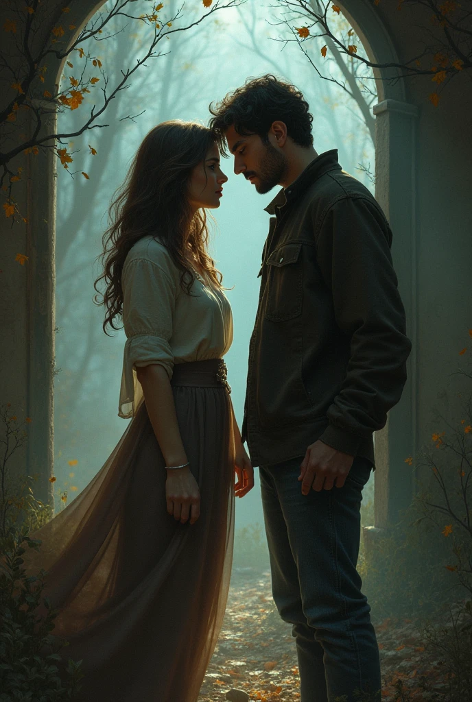 I would like you to make images of the characters from the trilogy "Tell me quietly" by the author Mercedes Ron