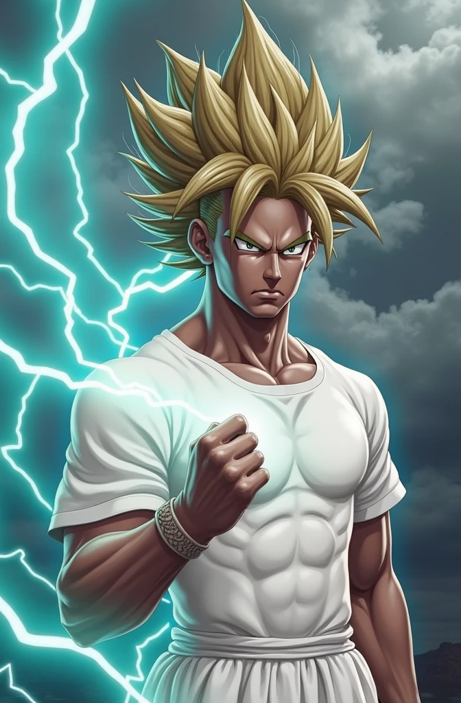 Change only the hair to super saiyan