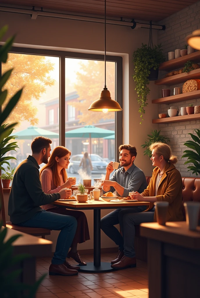 coffee, morning, warm, Store, community