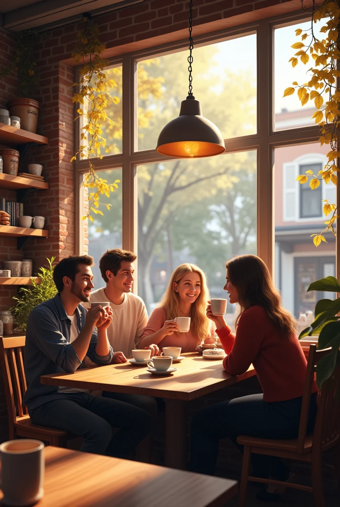 coffee, morning, warm, Store, community