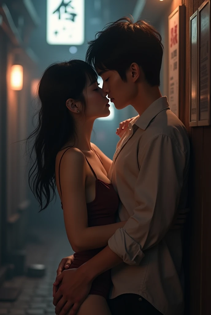 young japanese woman having sex in public 