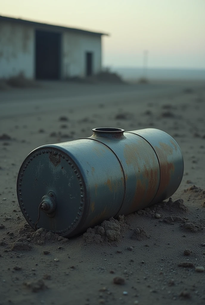 Empty car fuel tank