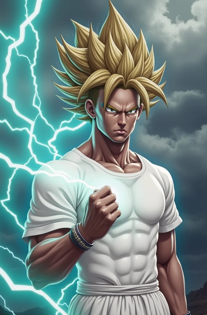 Change only the hair to super saiyan