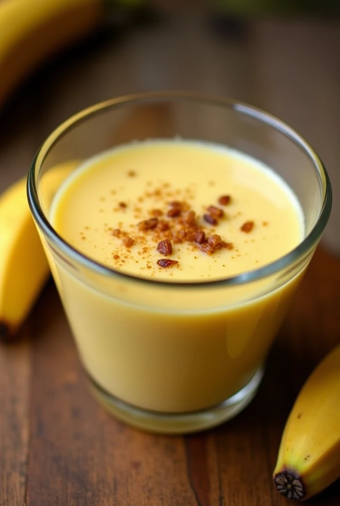 the bananas and put them to boil in a pot with water. When they are cooked, blend them with a little of the cooking water and the milk..
If you want, you can add more cooking water..
Sweeten to taste, depending on the sweet that they have contributed
"mature" which are the raw material of this mazamorruda drink that is known by the nice name of Chapo.