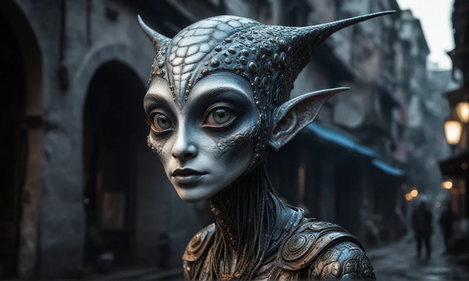 full body shot,beggar deep niobium paladium The Alien Entity,native italian babychild, wants eat,survival in criminal city of future, Technicolor,natural skin textures, hyper realism, hyper detailed,Extremely detailed,High contrast,Masterpiece,Realistic,Ultra Detailed, intricate details,realistic humid leather,extremly intricate,Epic Realistic, cinematic style,irina yermolova,high contrast,hdr,extremely detailed, deep night landscape,masterpiece,intricate details,faded,eyes extremely detailed, high detailed eyes,8k resolution,RAW,retina, Nikon Z9,China,orc,Li River ,Guangxi Zhuang of China,tkt style, pointed ears perfect, Elf，transition between two art styles, Ink painting to photorealism, Double contact, X-ray, Creative, vivid light, masterpiece, fantasy, Abstract, Surrealism, super detailed, high resolution, stop:35;(((creature with a spectral and ghostly appearance)). Her skin is pale, almost translucent,ancient rock paintings of the first people,sharkfish's leather,A Modern flat toon Crazy whit a Big ONE a Only Eye Robot USSR , and helmet Style, tongs in hands, Tv head, pinhead, camouflage , Ambient in a meteorite crater super detailed, ?????? organic outfit , fashionable alien ??????, vespertine, futuristic glass, movie stile,mephisto,Light particles,,a hot air soars through the layers of clouds, revealing a colossal and enigmatic cityscape nestled within. The buildings in this ethereal city are adorned with intricate details and exude an aura of mystery. Above the cityscape, lend an enchanting touch to the scene. steampunk. The intricate mechanics create a sense of wonder and fascination, as if stepping into a dreamlike realism
