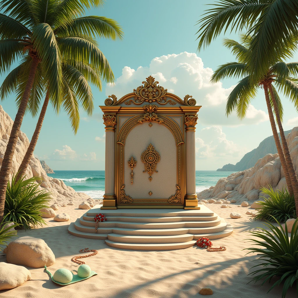 (((huge safe))), by the wide, fine ruby necklace, playa, playa, coconut palms, pale green lace bra, costa, feldspar stepped platform.