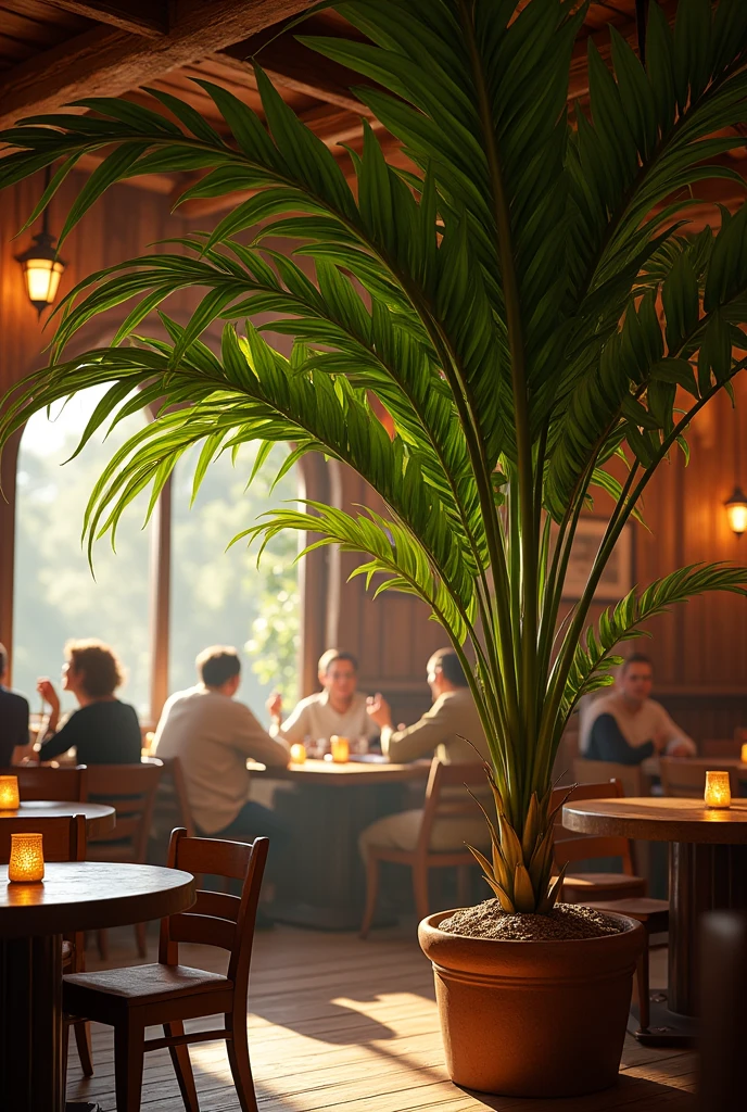 corn palms in a tavern, Let it be sweet and noticeable