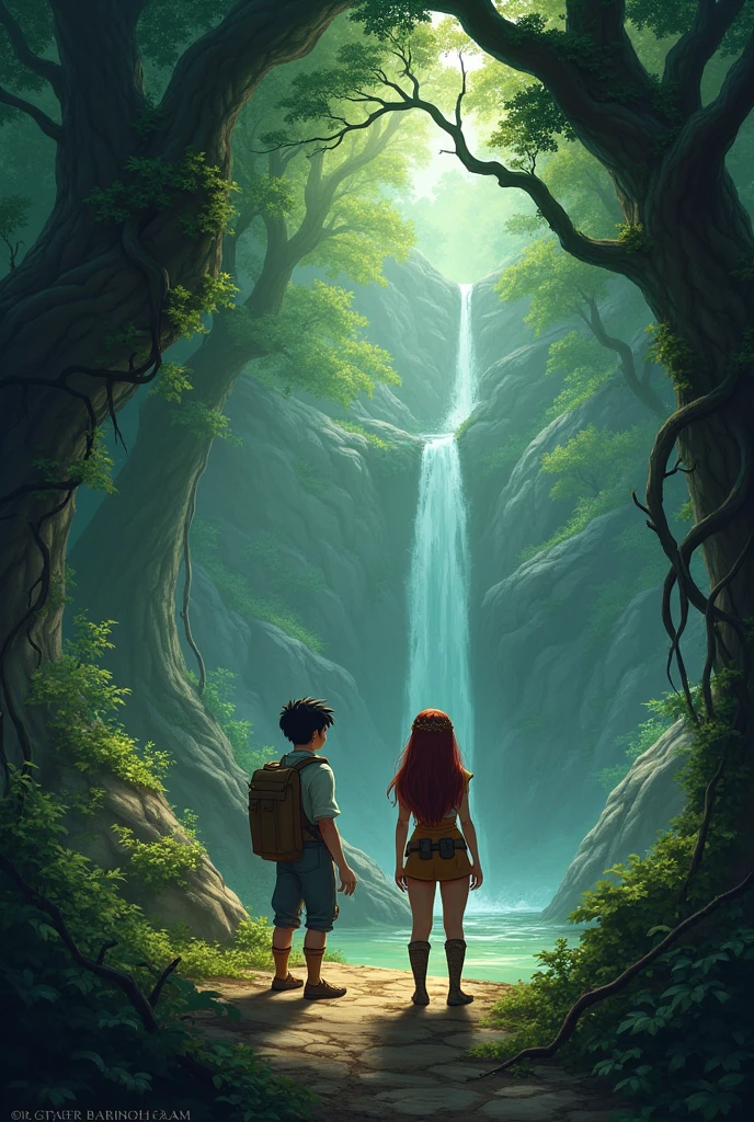The village had an ancient legend about a treasure hidden in a cave hidden deep in the forest.. It was said that the treasure was protected by a riddle that could only be solved with intelligence and courage.. Lina and Damian, fascinated by the legend, They decided it was time to unravel the mystery..