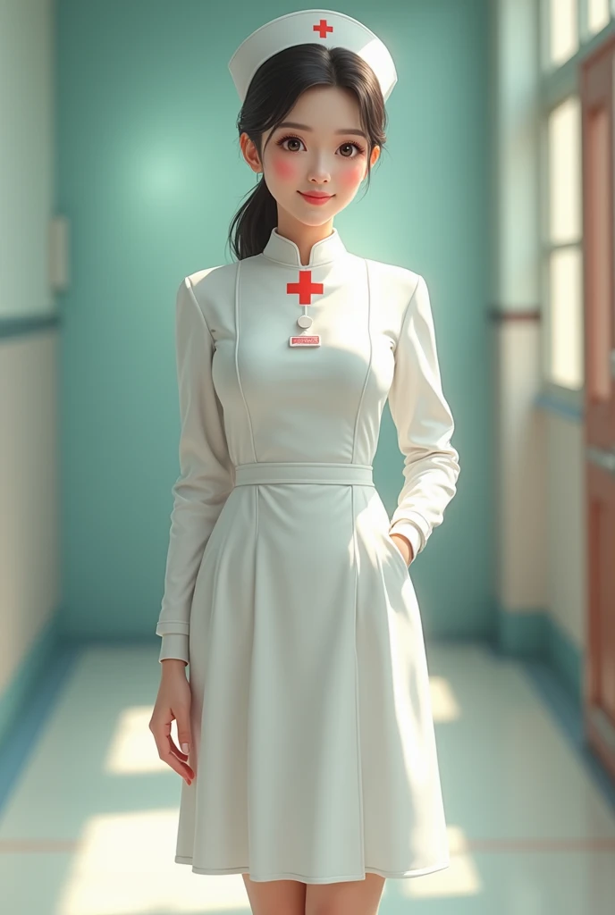 Myanmar nurse uniform