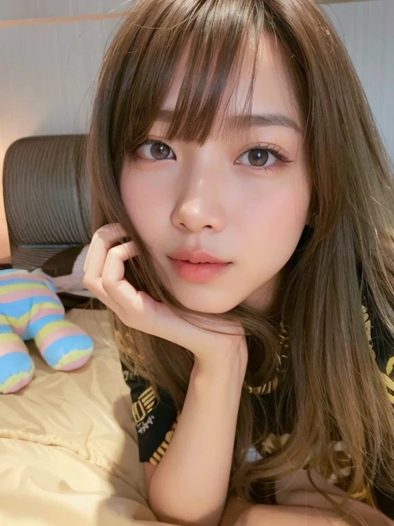 a close up of a woman with long hair and a red shirt, lalisa manobal, Lalisa Manoban do Blackpink, Retrato de Jossi de Blackpink, Parque Roseanne do Blackpink, jossi do blackpink, ulzzang, Jinyoung Canela, tzuyu from twice, Jaeyeon Nam, with bangs, jennie blackpink, Parque Ji-min