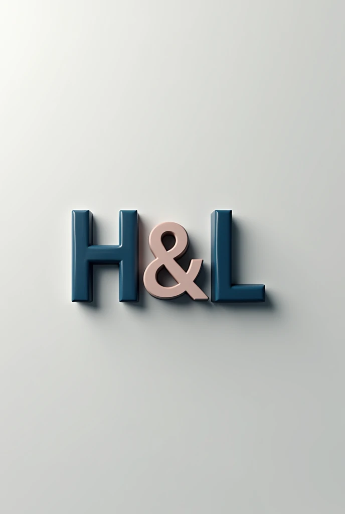 Logo empresariaL, que conjuge en una soLa imagen, La venta de casa, abogados y Las Letras h&L, let it be in 3d, modern design