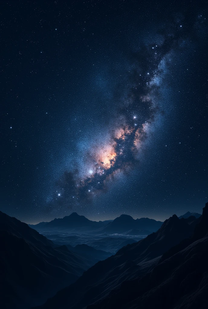 outer space, Millions of bright, voluminous stars adorn the night sky.